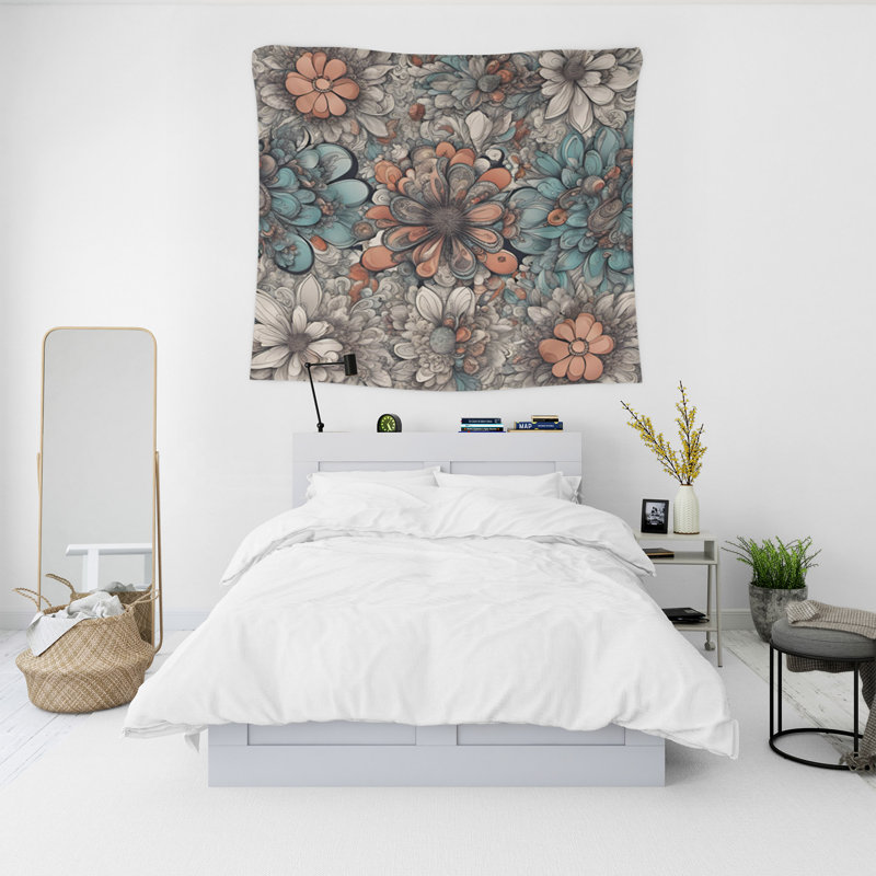Tapisserie murale, H 80 po x l 68 po