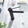 Single-Hole Single-handle Bathroom Faucet with Drain Assembly