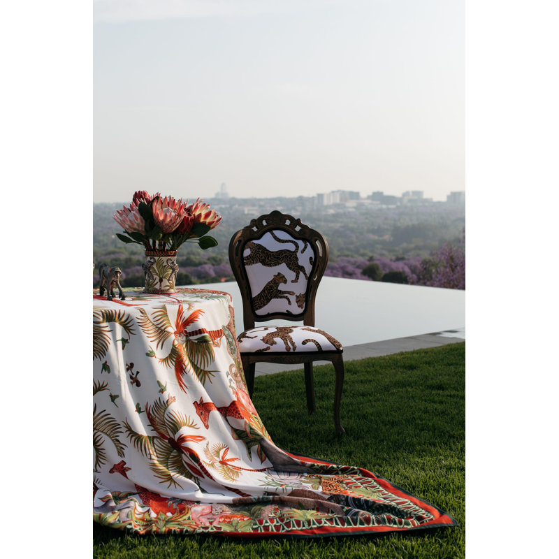 Ardmore Cotton Tablecloth, 138" x 61"