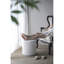 Collection S / 5 French Country Home Decor (comprend une plante artificielle, un vase, des plateaux, un tabouret et une table d'appoint)