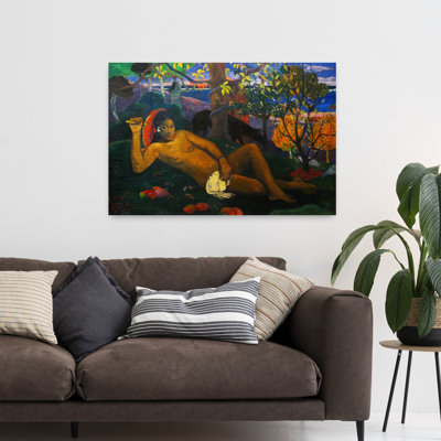 The King's Wife Classic Colorful Abstract Spring Summer Wall Art Print
