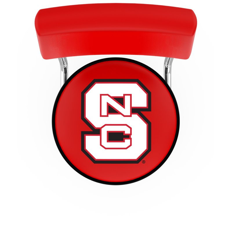 NCAA 30" Swivel Bar Stool, North Carolina State University