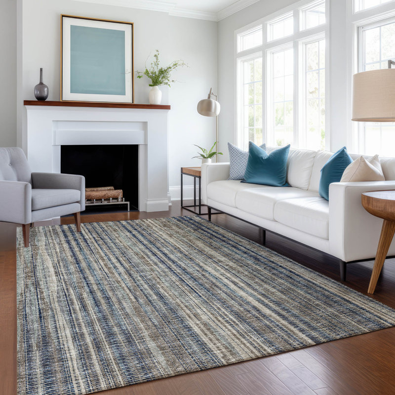  Premium Machine Washable Myalee AMF31 Rug, Rectangle 3' x 5'