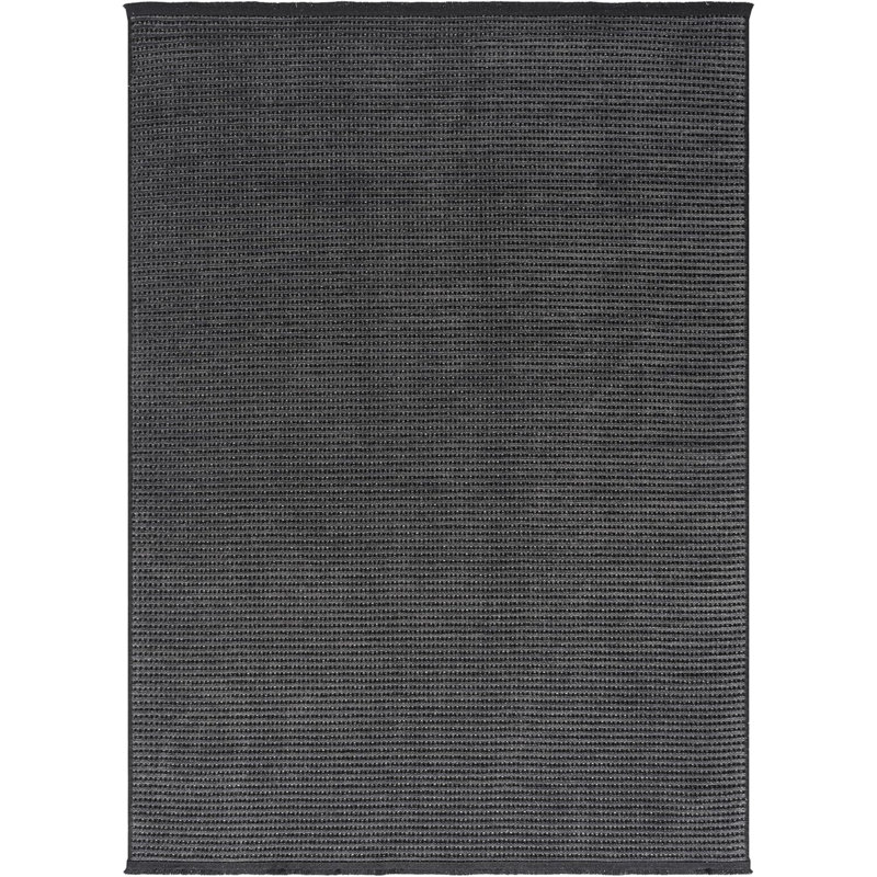 RUNNER Deneil Solid Colour Plain Weave 80cm X 150cm Area Rug, Cream, Rectangle 80 x 150 cm