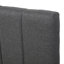 Lit plateforme simple tapissier avec lit gigogne et 3 tiroirs, tissu en lin pour économiser de l'espace et un sommeil confortable-283339709