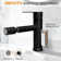 360-degree Swivel Sprayer Bathroom Faucet Head Splash-proof,dual Function 2 Water Flow Sprayer Modes Faucet,matte Black