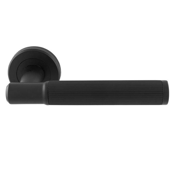 Serozzetta Image Lines (Hall & Closet) Door Handle, Black