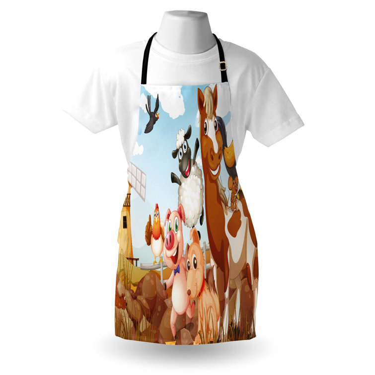 Bless International No Pattern Bib Apron 