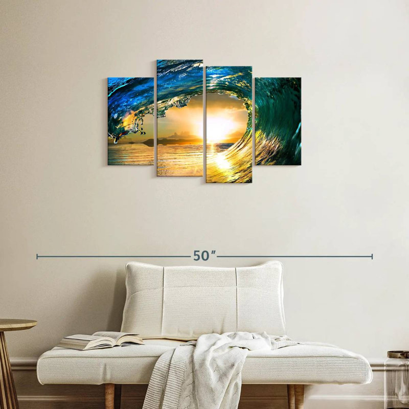 Gillard Dynamic Ocean Wave, 22" H x 36" W
