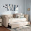 Mickel Upholstered Twin Daybed with Trundle-1669321985