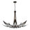 Parasol 7-Light Chandelier - Sterling
