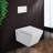 Stormon Dual-Flush Square Wall-Mount Toilet (Seat Included)-50118382-50118381