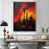 Silver Floater Framed Canvas