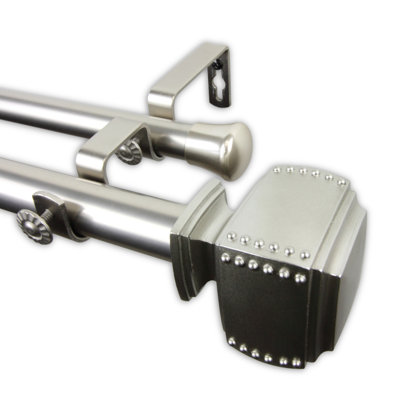 Tringle à rideaux double Lebel