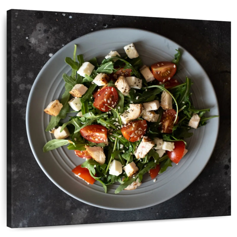 Salade de poulet à la feta Yarlin, H 36 po x l 36 po