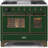 ILVE Majestic II Series 40 inch Dual Fuel Range with 6 Sealed Burners, Griddle (Glass Door)-48279878-48279861
