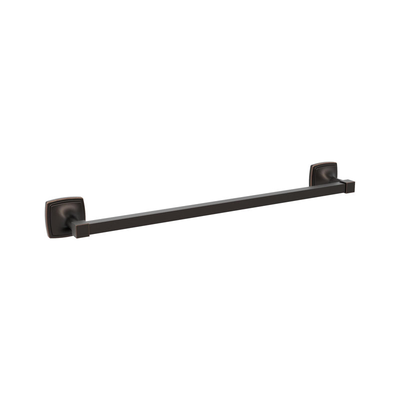 Barre à serviettes murale 26,25 po Stature, P 2,9 po x L 20,2 po x H 0,56 po, Champagne doré