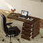 Italian style simple desk and chair set