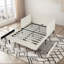 Lit de jour rembourré avec tiroirs et planches latérales réglables (sans matelas)-886690242-886690243