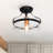 Moutanabi Glass Semi Flush Mount