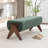 Chenice Upholstered Solid Wood Leg Bench-127275625