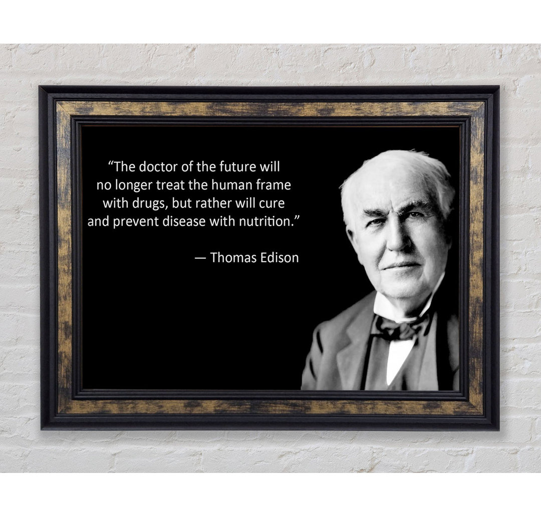 Thomas Edison - Drucken