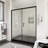 72 In. H Single Sliding Shower Door