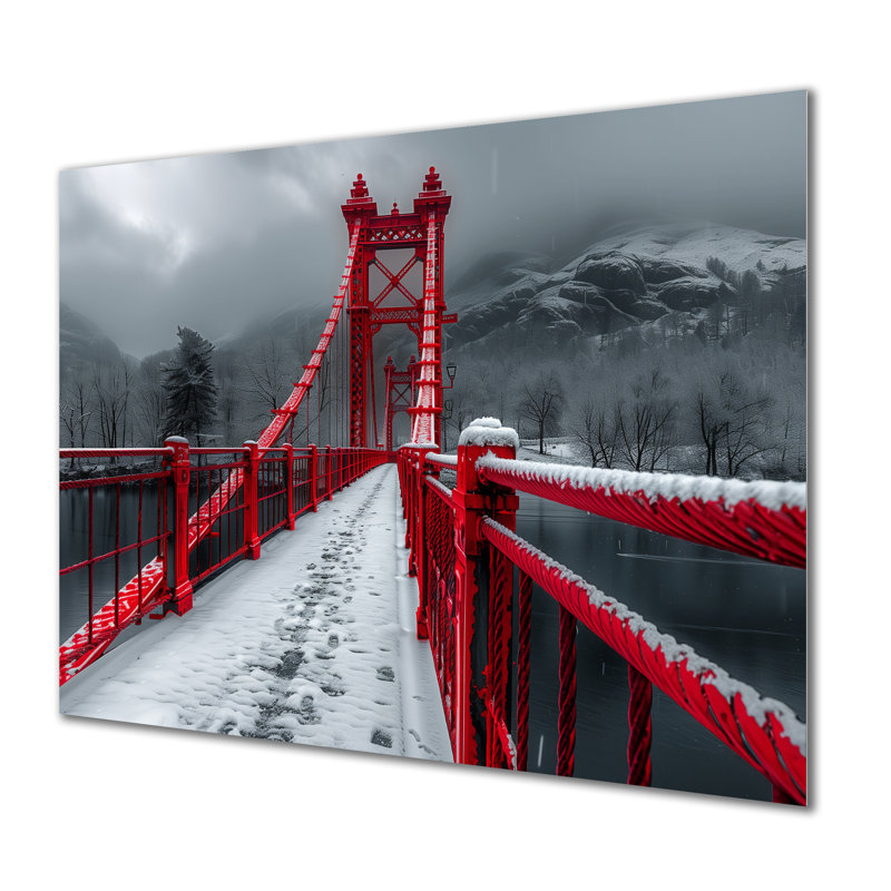 Gamez - Bridges Wall Decor, 24" H x 32" W x 1" D, Metal