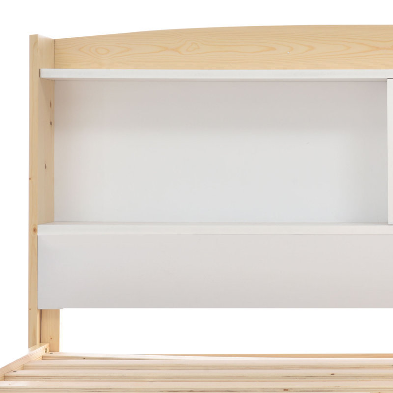 Yreka Solid Wood Storage Bed, Single (3')