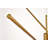 Hulse 3 - Light Aluminium Dimmable LED Sputnik Modern Linear Chandelier-580219478-580219476