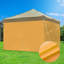  1 pièce InstaHibit Universal Sidewall UV30 + convient à un pavillon de jardin 10 x 10 pi jaune-64714850-64714851