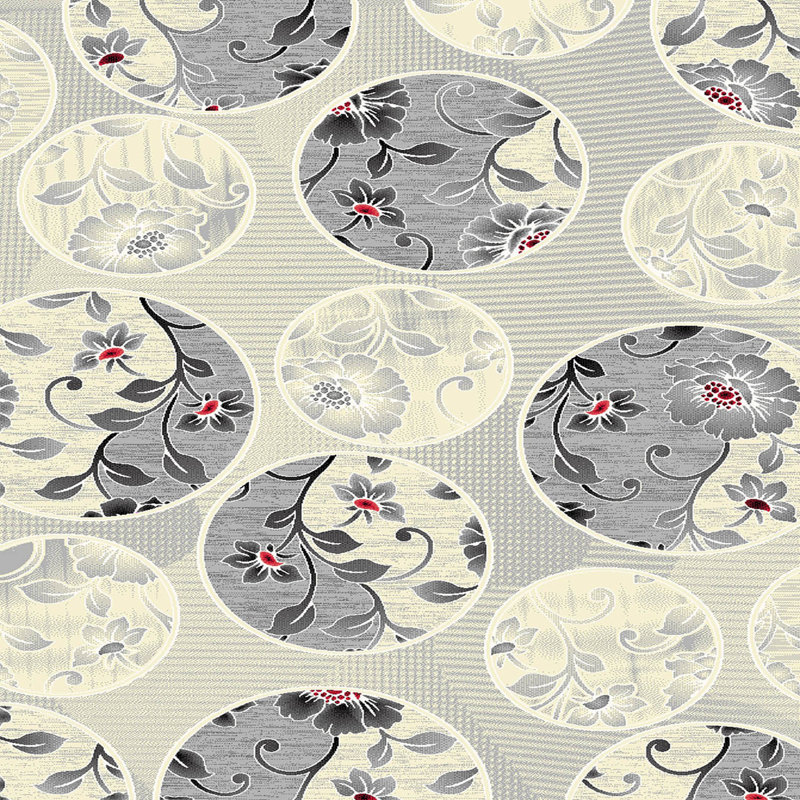 Soft Hall Carpet (2.6 x 4.9 ft), 100% Polyester, 0.3 in Pile Height | Antibacterial, Non-Slip Underside, 650 g/m² | Machine Washable, 3D Digital Print | Perfect for Living Room, Entryway & Bedroom Décor