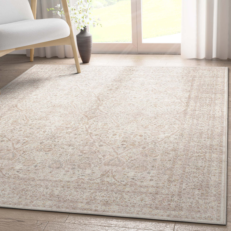 Tapis ivoire et crème Ervin Isolde