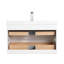Meuble-lavabo flottant 36 po avec lavabo mural Annedoris-1867966960