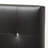 Ravine Black Faux Leather Upholstered Button-Tufted Twin Headboard, 22.04" H X 38.58" W X 3.11" D-826228541