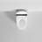 Modern Bathroom Smart Bidet Toilet - Auto Open/Close, Foot Sensor, Warm Water Supply, White Intelligent Open/Close Seat, Rear Cleansing Mode,