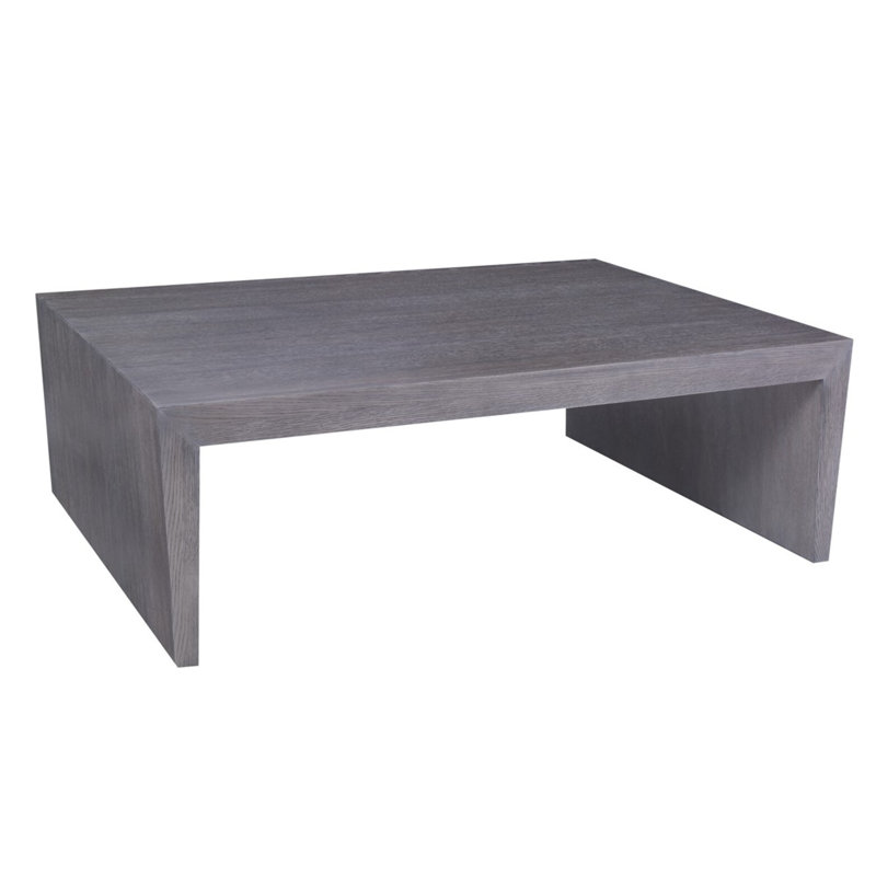 Colton Solid Wood Cocktail Table, Gray Thorn