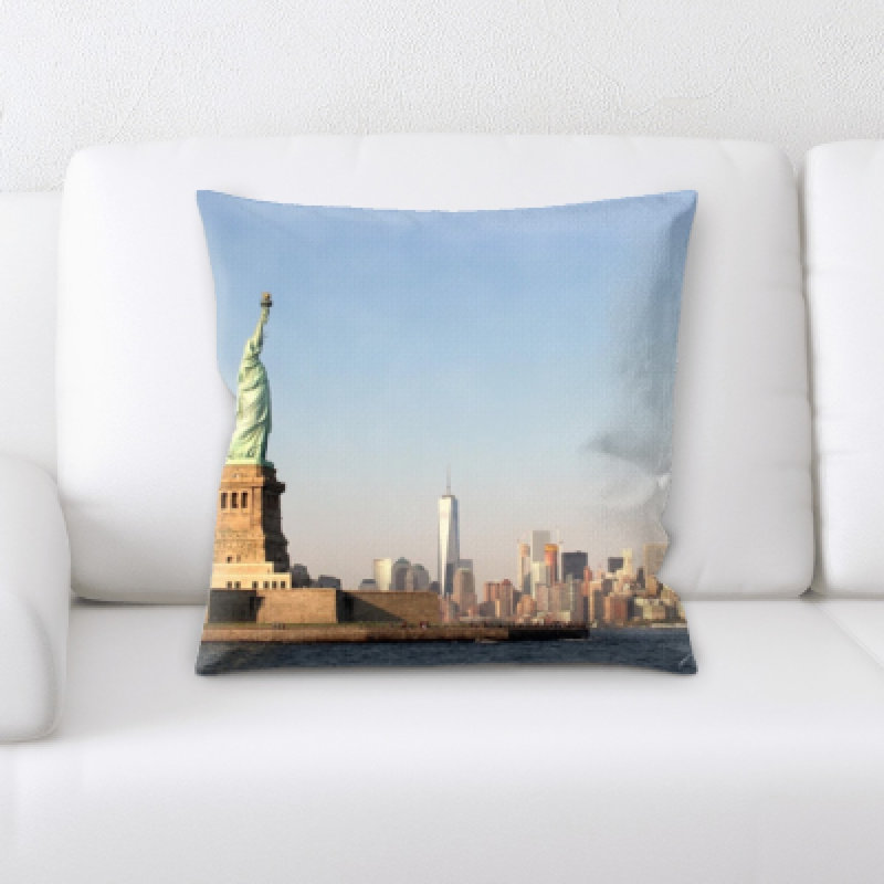 Microsuede Throw Pillow