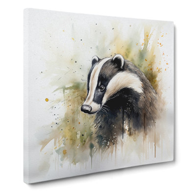 Badger Watercolour No.2 - Print