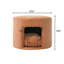 Pet Friendly Ottoman with Removable Pet Cushion