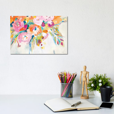 Dance Lessons by Jill Martin - Wrapped Canvas Painting