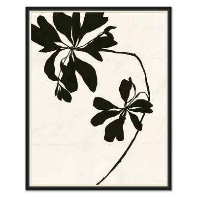 "Méditerranée feuille" (Var. 2) par Susan Hable - impression d'un seul cadre