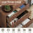 Aadam  Modern 72" Tall Bookcase With 3 Drawers And Open Book Shelfs, Library Book Shelf With Storage Cabinet, Wood Freestanding Bookshelf For Home Office, Living Room, -2041288526-2021504128