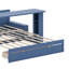 Lit de jour avec tiroirs de rangement, lit de jour en bois avec bureau amovible et table d'appoint hydraulique-518795355-518795374
