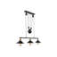 3 - Light Black Kitchen Island Pendant