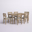 Laforest 7 - Piece Solid Wood Dining Set-756200227-757607550