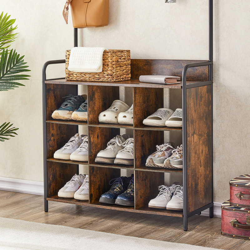 Hodierne Hall Tree 31.5'' Wide with Shoe Storage