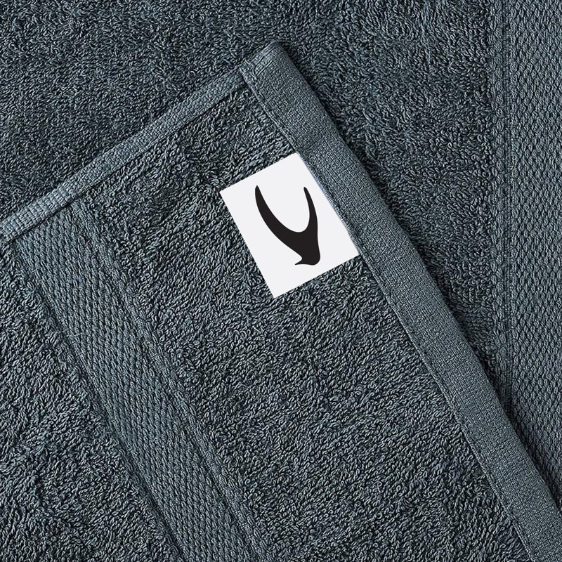 Celerie Lightweight Bath Towel, Grey