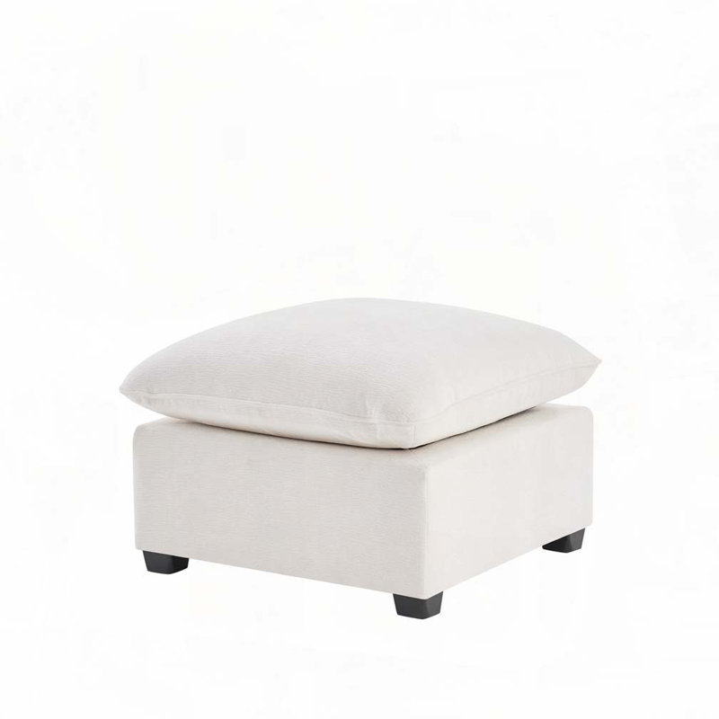Repose-pieds en chenille