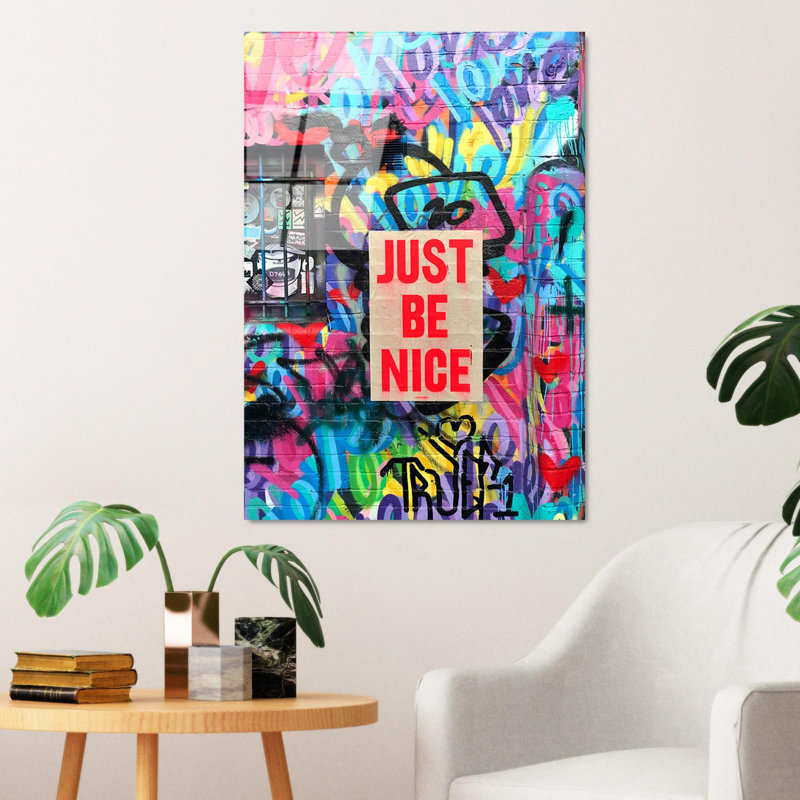 Boze Print on Glass
